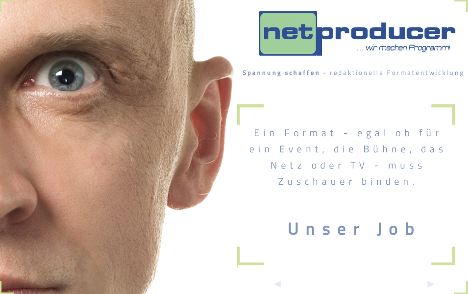 Spannung schaffen - netproducer
